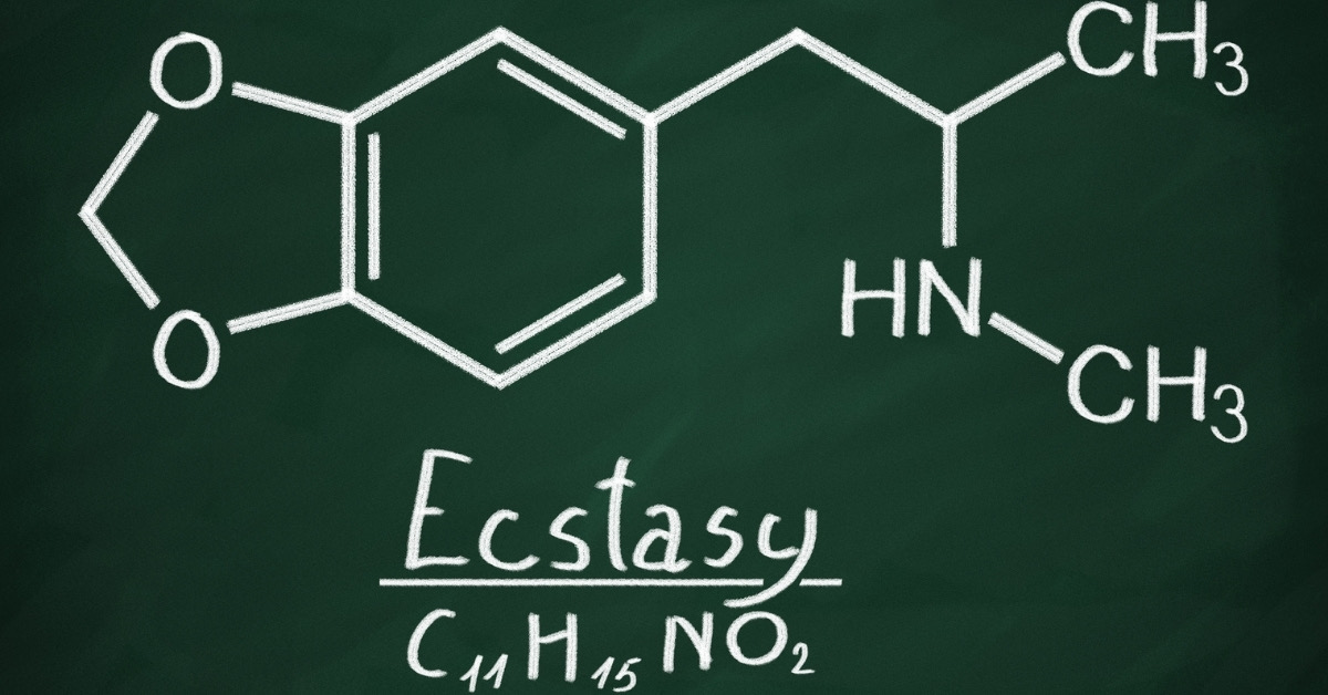 Ecstasy- Molly- Methylenedioxymethamphetamine- MDMA Chemical Composition