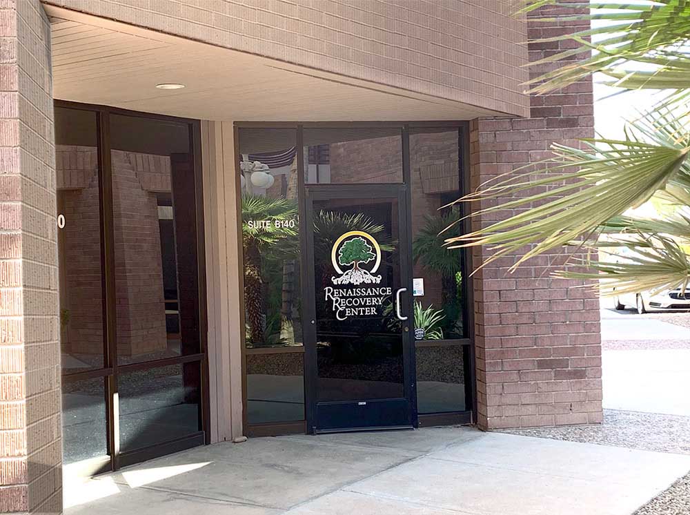 Door to addiction treatment in Arizona - Renaissance Recovery Center in Gilbert, Arizona
